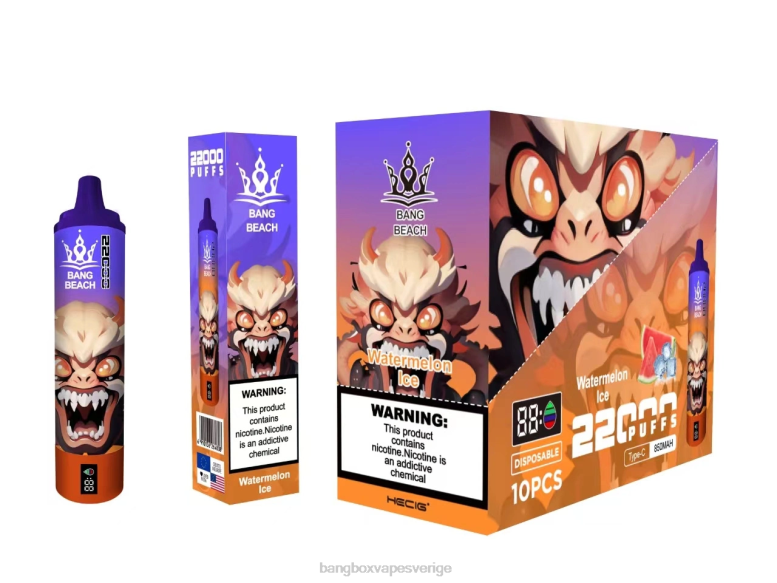 Bang Box Price V282Z22 vattenmelon is | Bang Beach 22000 puffar smart skärm