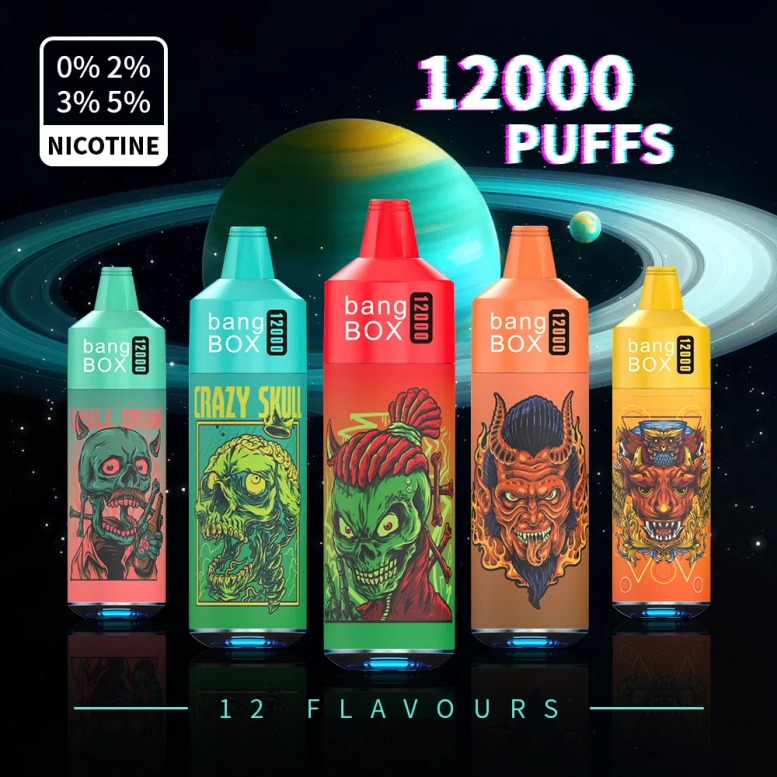 Bang Box Vape Sverige V282Z37 disponibel | Bang Box 12000 puffar rgb-ljus