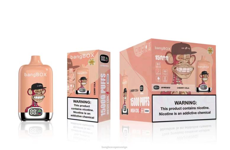 Bang Box Vape V282Z40 körsbärscola | Bang Box 15 000 bloss