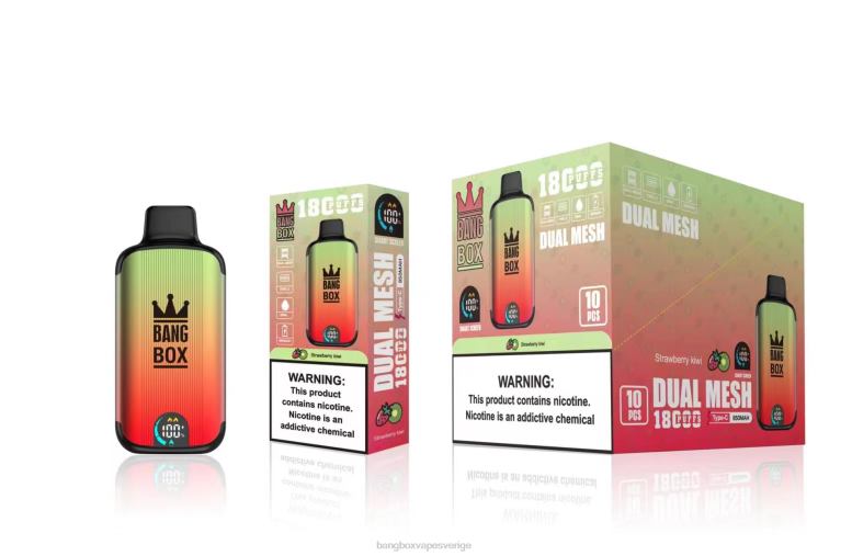 Bang Box Vape V282Z92 jordgubbskiwi | Bang Box 18 000 bloss