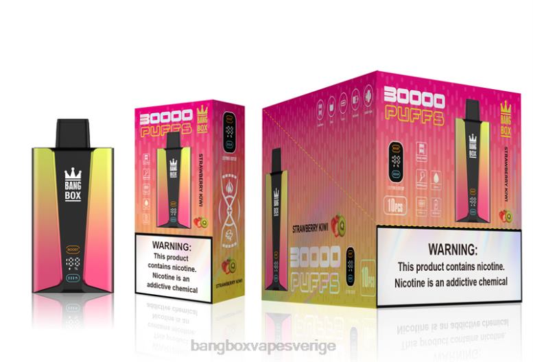 Bang Box Price V282Z74 jordgubbskiwi | Bang Box 30 000 puffar smart skärm