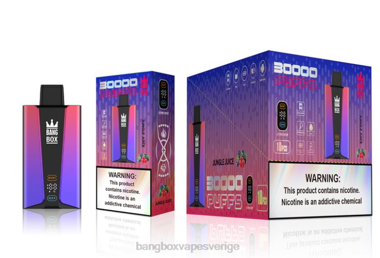 Bang Box Price V282Z78 djungeljuice | Bang Box 30 000 puffar smart skärm