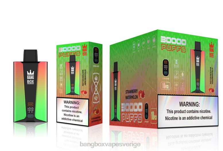 Bang Box Vape Price V282Z75 jordgubbsvattenmelon | Bang Box 30 000 puffar smart skärm