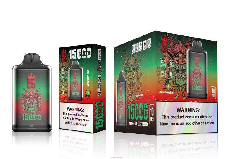 Bang Box Vape V282Z100 jordgubbskiwi | Bang Box s1-15000 bloss